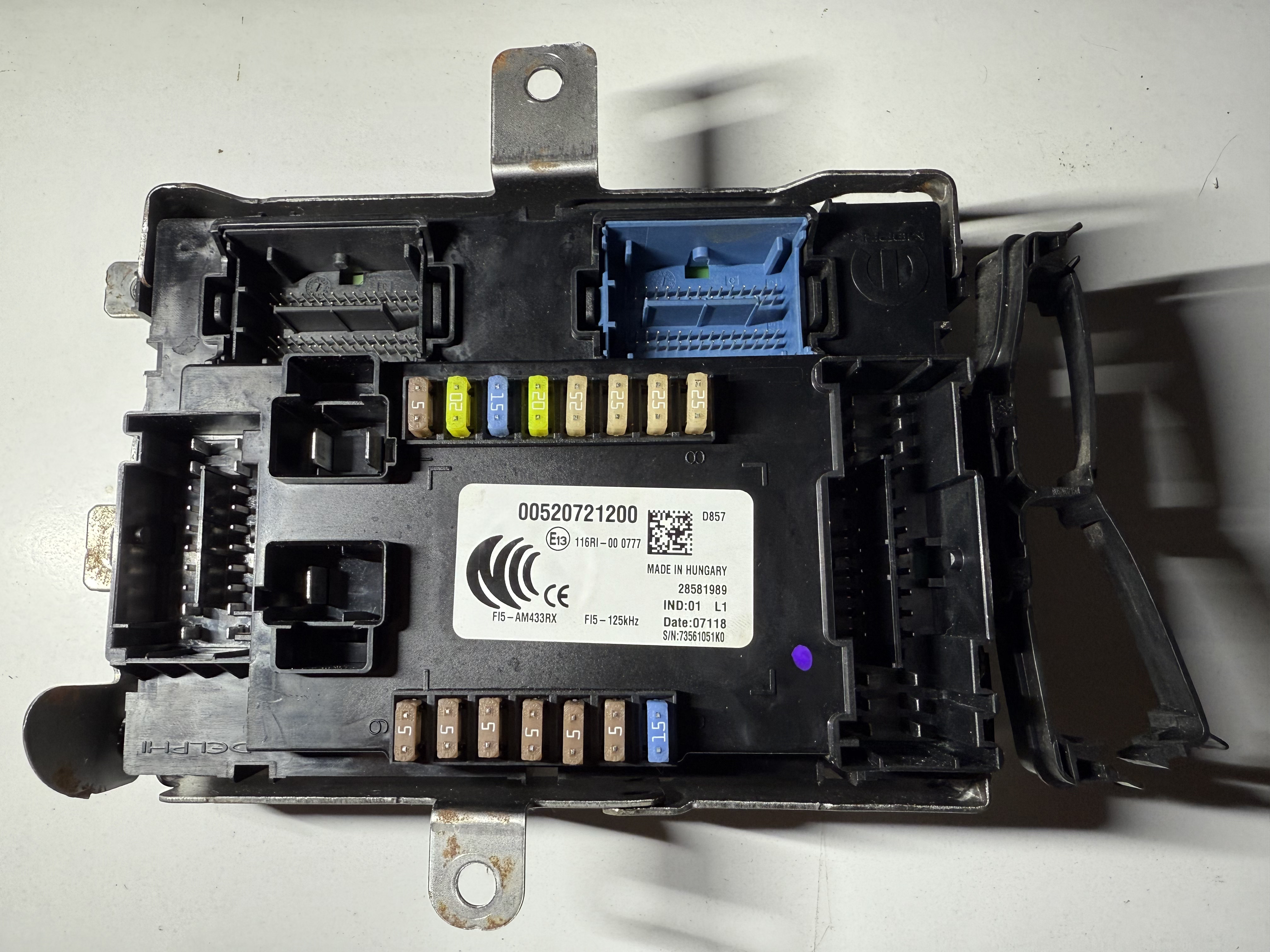 Fiat Comfort Module (BCM) - 00520721200 - 2