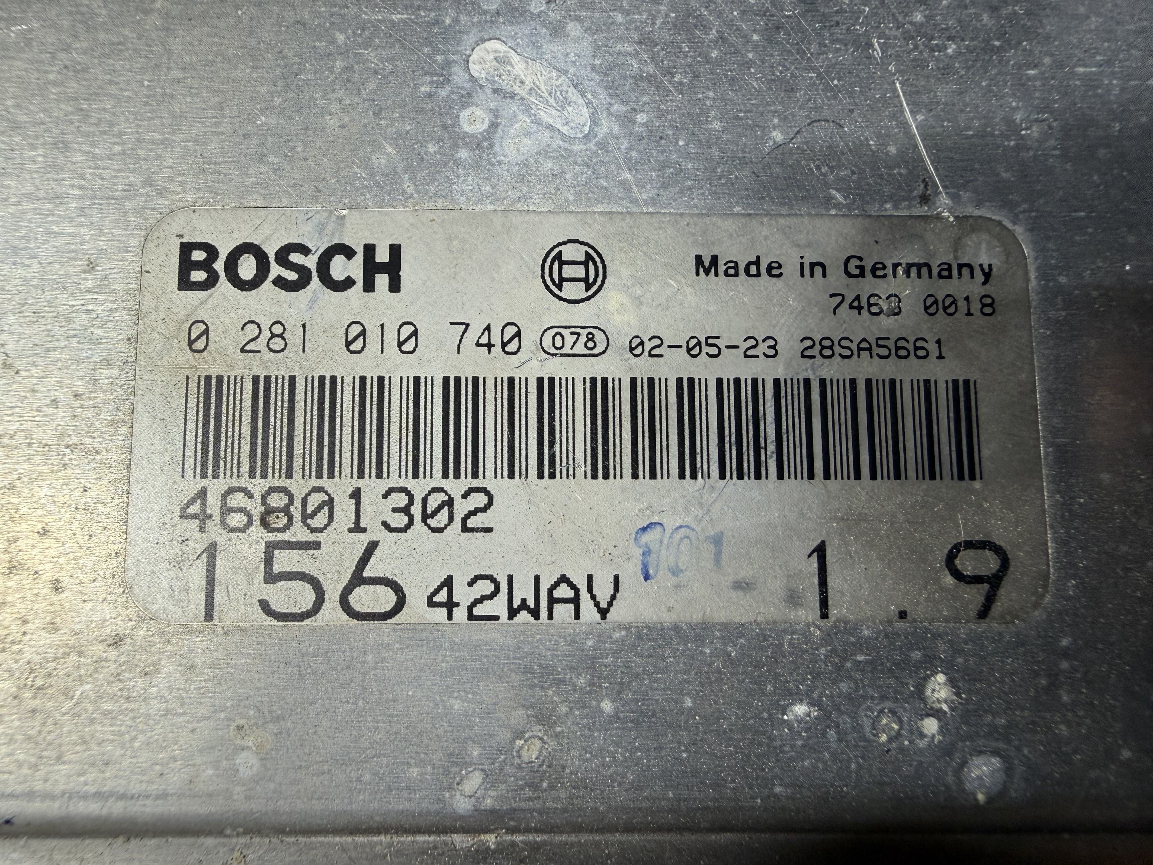 Alfa Romeo ECU - 0281010740