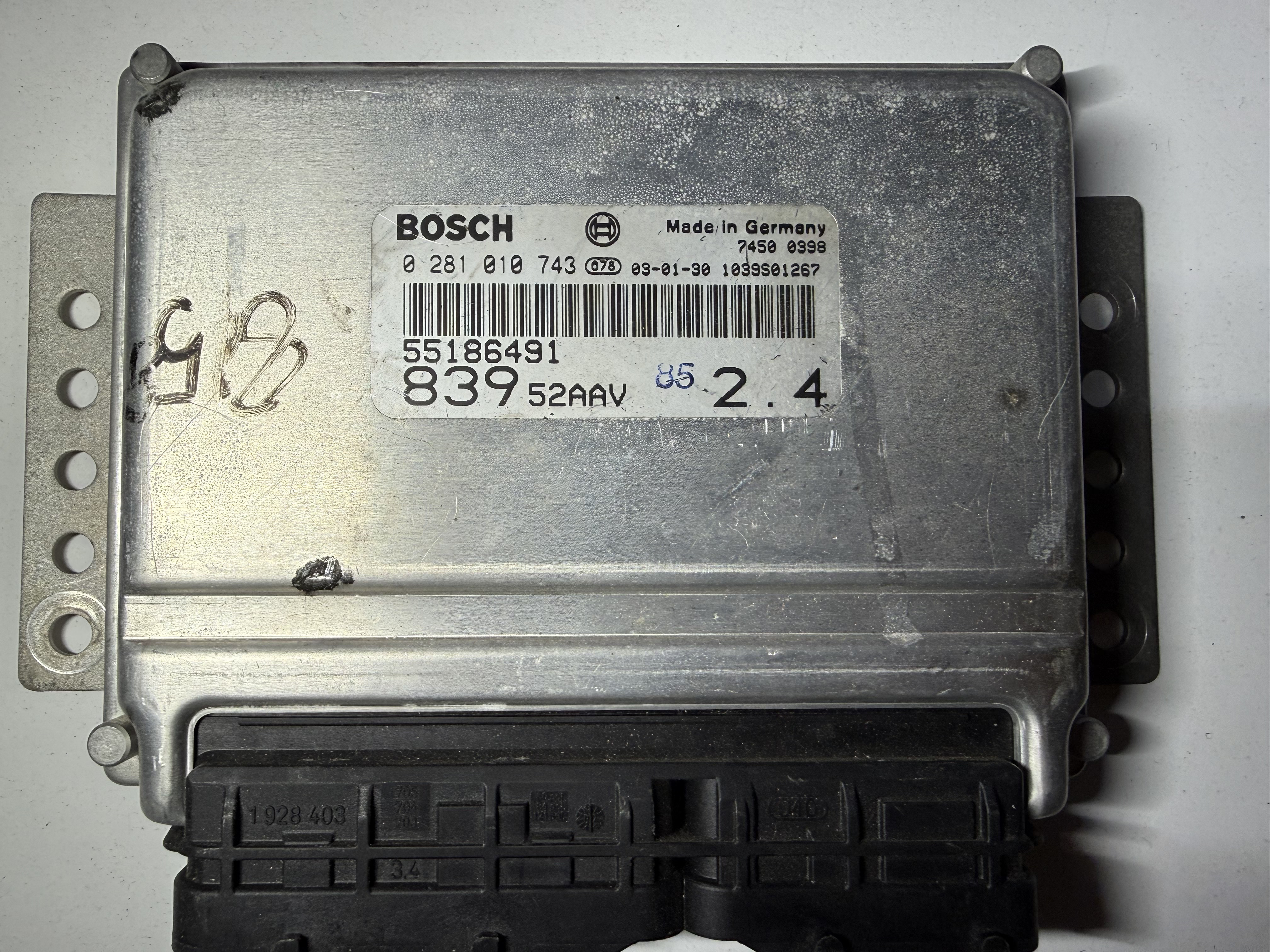 Lancia ECU - 0281010743 - 2