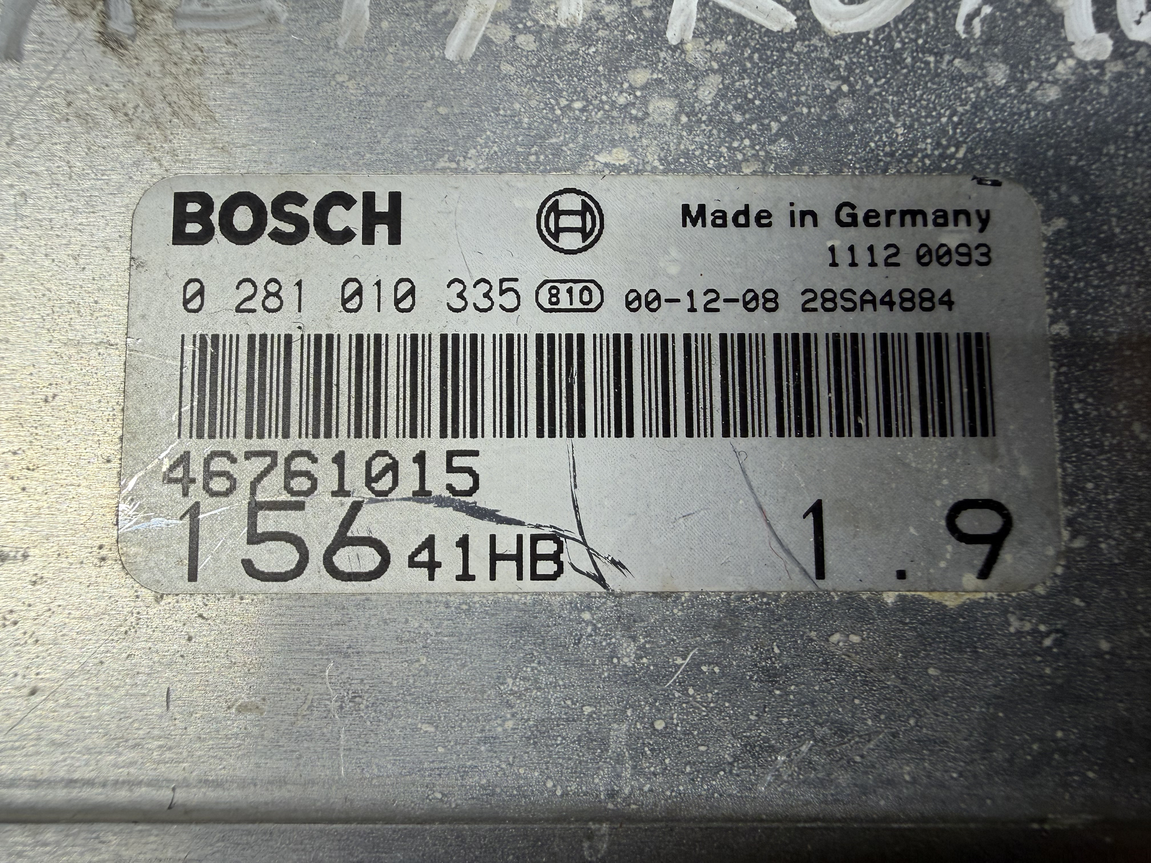 Alfa Romeo ECU - 0281010335