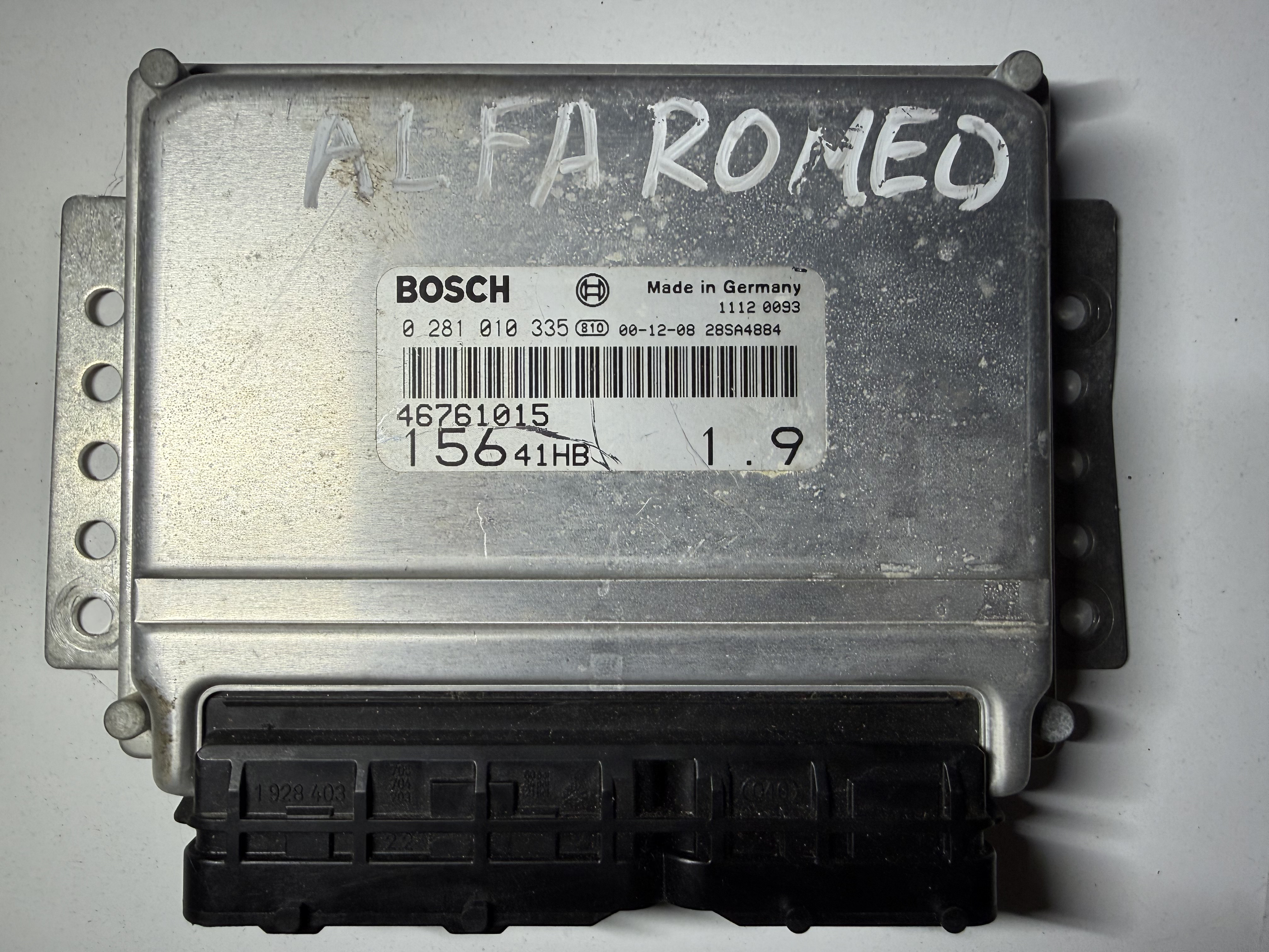 Alfa Romeo ECU - 0281010335 - 2